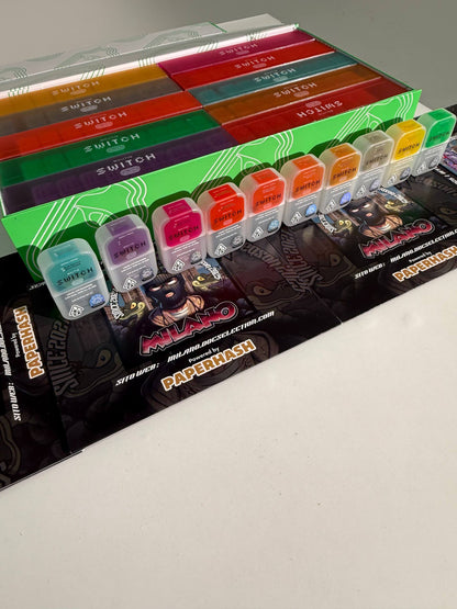 Vape Diamonds 2gr Switch Boutique 2 flavour - RAZZBERRY - CACTUS COOLER